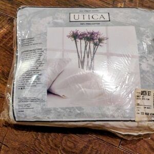 UTICA 100 % Pima Cotton Queen Sheet Set NWT VINTAGE